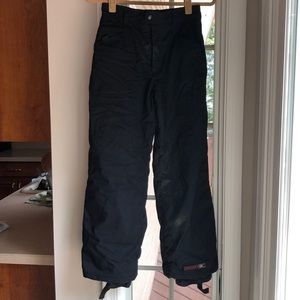 Spyder brand kids snow pants - Black - Size 14